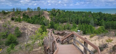 Indiana Dunes Lake Front